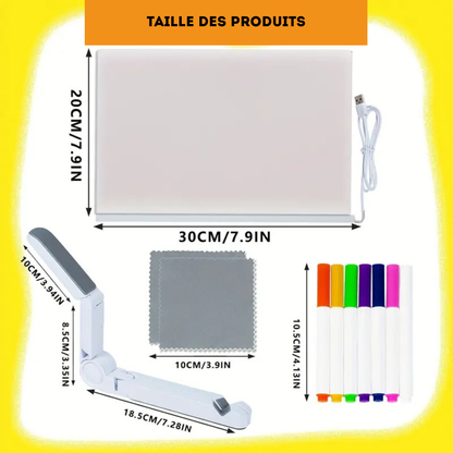 Zenvio™ –  Vous n’avez jamais vu un dessin s’allumer comme ça !